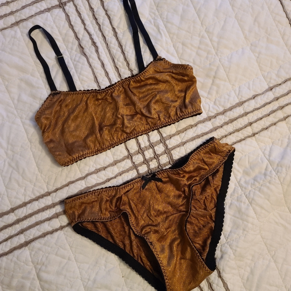 Moondust Intimates bralette and panty set